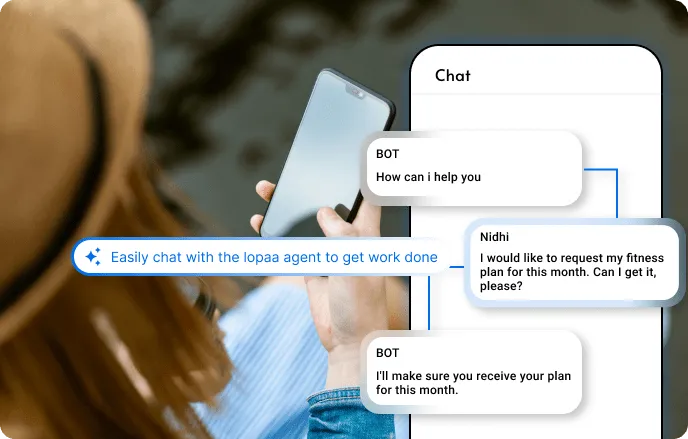 User inquiring about a fitness plan.